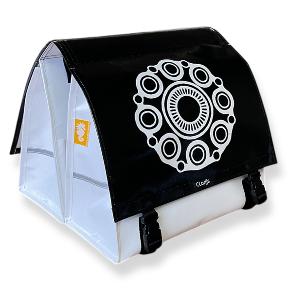 FAHRRADTASCHE ZEEUWSE KNOP - BLACK