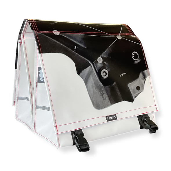 Dubbele Fietstas reCYCLEd – Transit