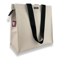 Zipper Shopper met rits - Mat Zand