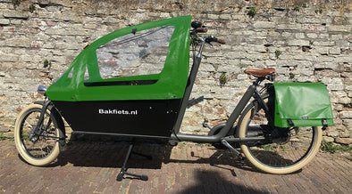 Regentent UP voor Bakfiets.nl